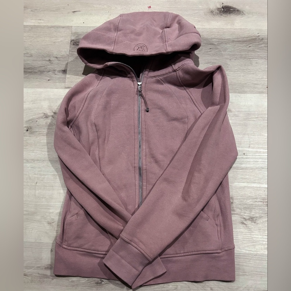 Lululemon Full Zip Scuba in Velvet Dust